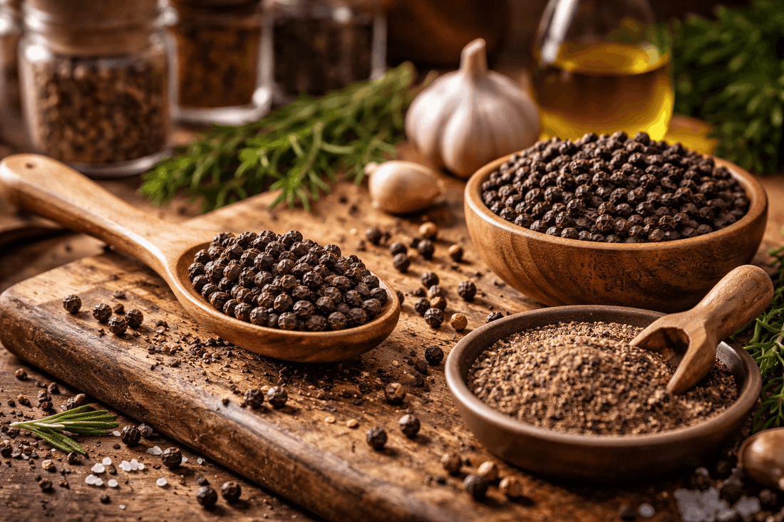Exploring Black Pepper as Culinary Spice