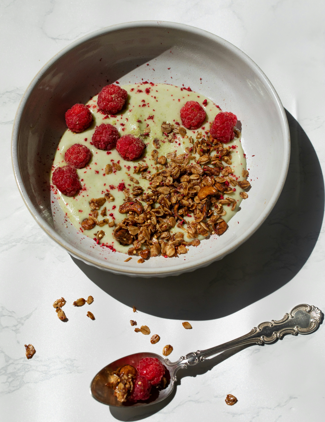 Matcha Energy Shot Overnight Oats