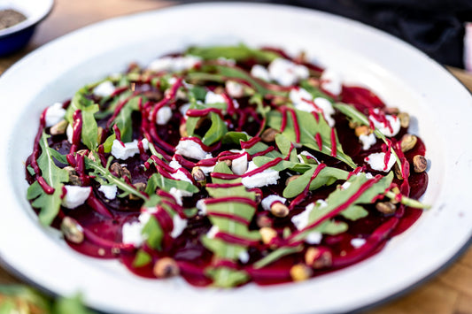Cold-pressed Beet Shot Vinaigrette