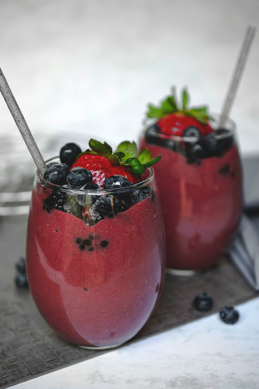 Collagen Shot Berry Smoothie Recipe