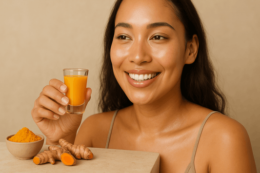 turmeric wellness shots for glowing skin