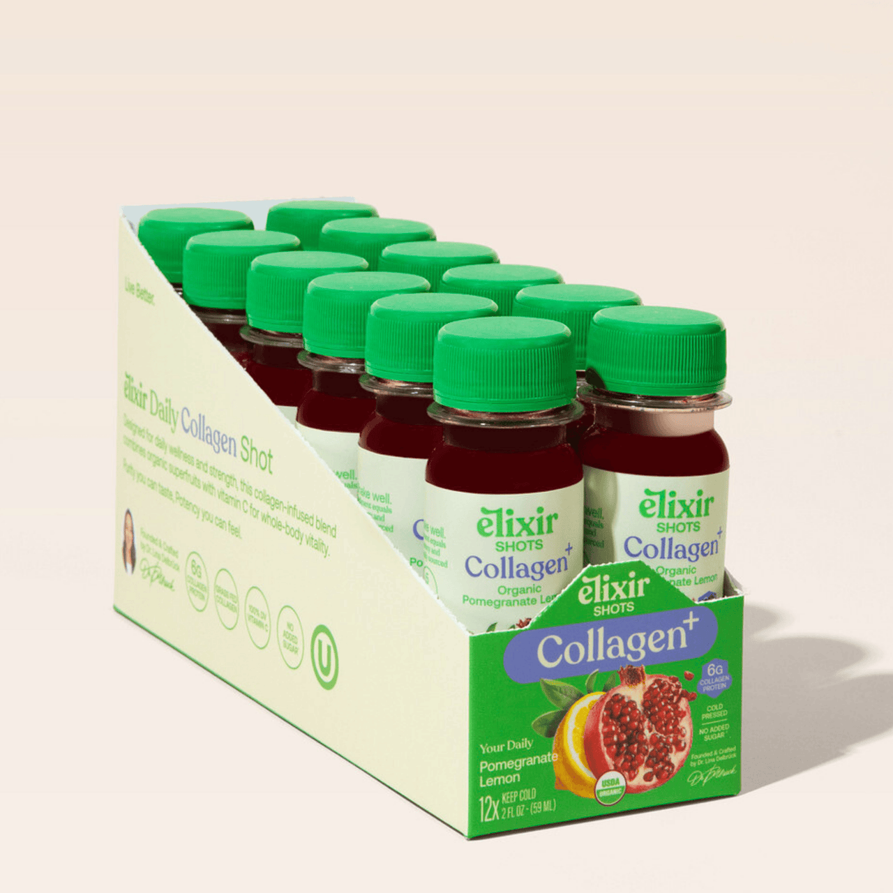 Elixir Shots Wellness Shots Collagen+