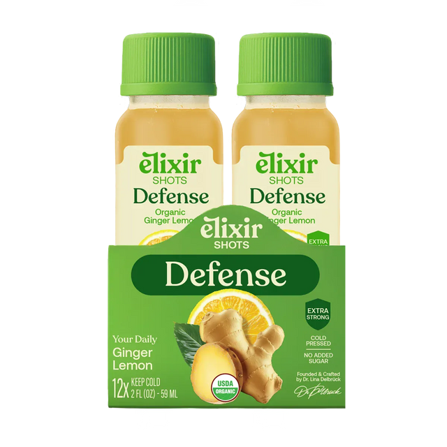 Elixir Shots Wellness Shots Defense
