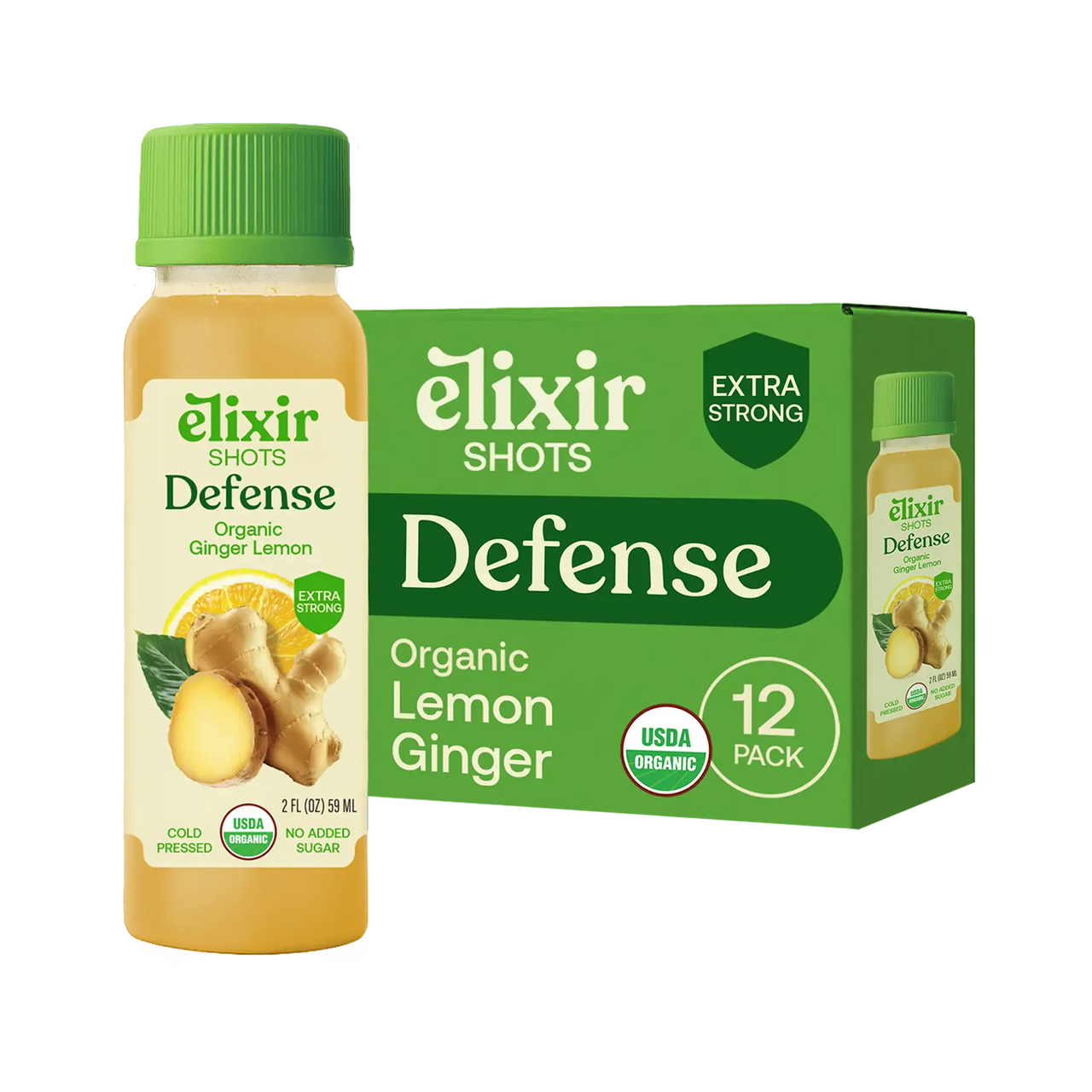 Elixir Shots Wellness Shots Defense