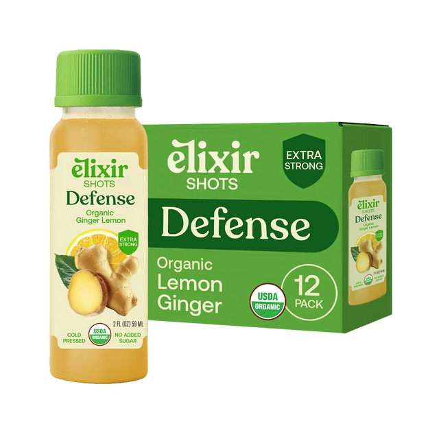 Elixir Shots Wellness Shots Defense