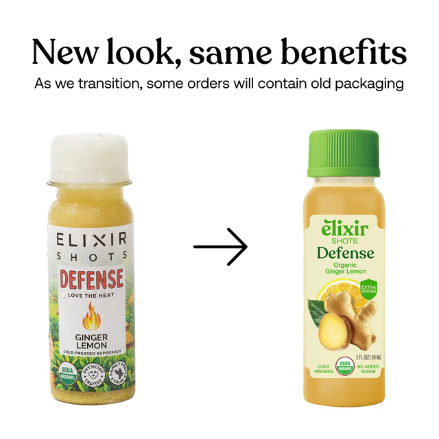 Elixir Shots Wellness Shots Defense
