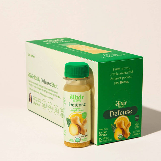 Elixir Shots Wellness Shots Defense