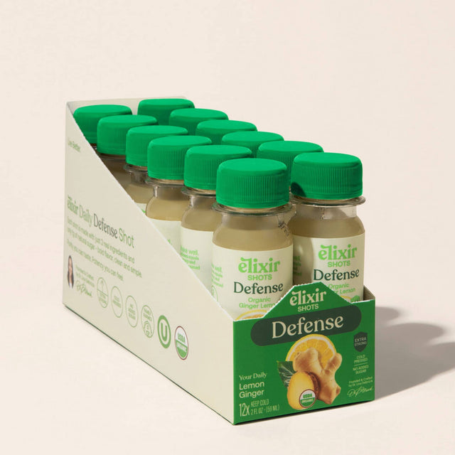 Elixir Shots Wellness Shots Defense