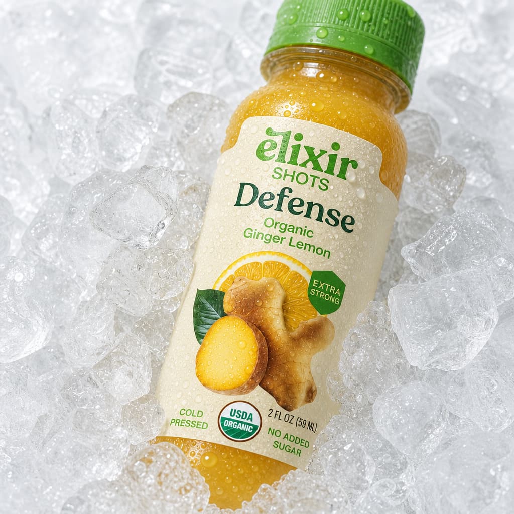 Elixir Shots Wellness Shots Defense