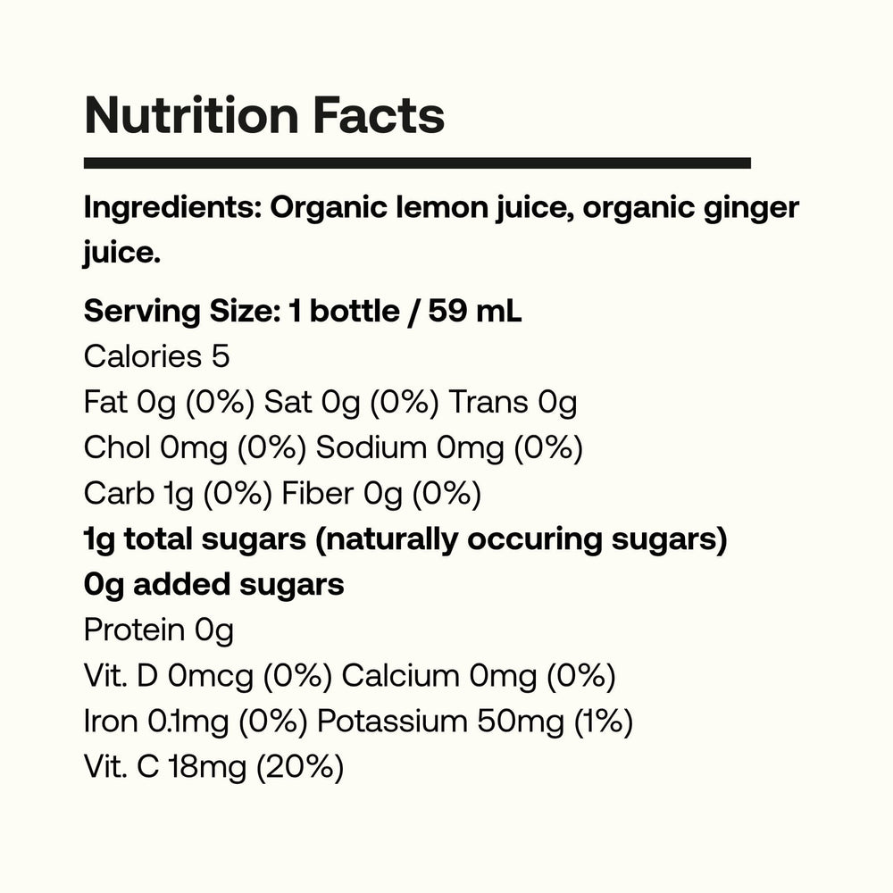 Nutrition facts and ingredients for Defense