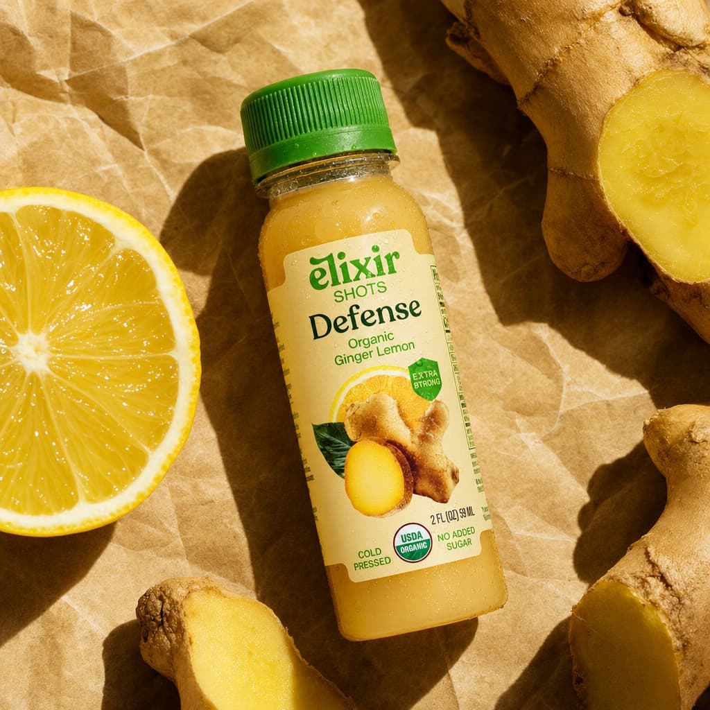 Elixir Shots Wellness Shots Defense