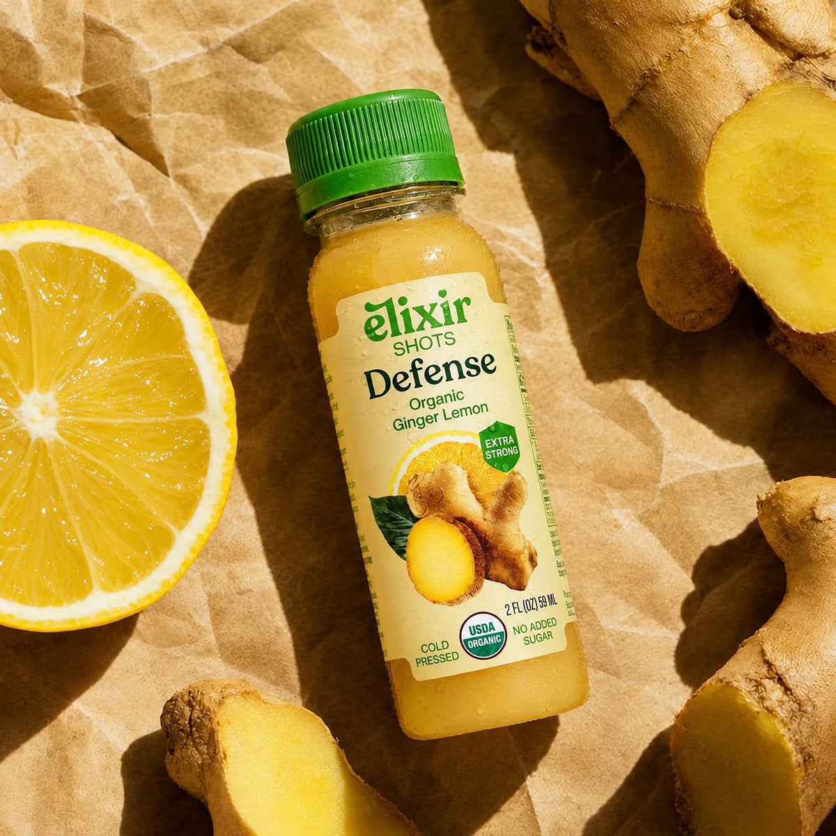 Elixir Shots Wellness Shots Defense