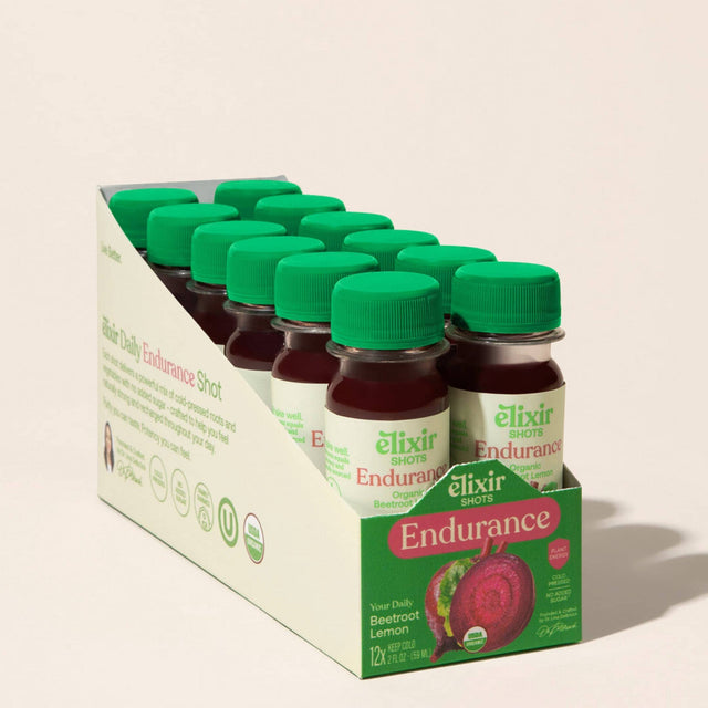 Elixir Shots Wellness Shots Endurance