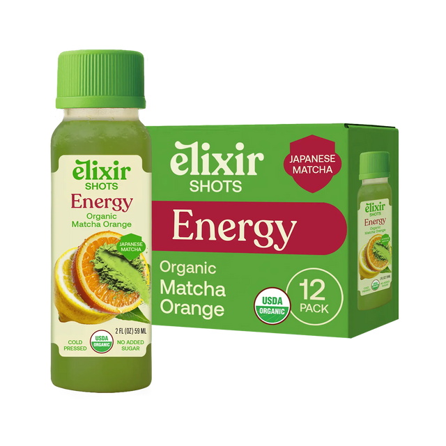 Elixir Shots Wellness Shots Energy