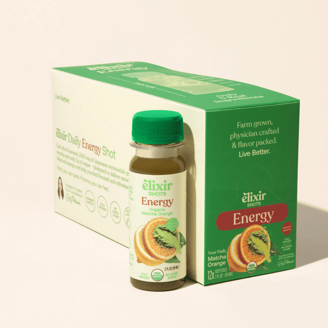 Elixir Shots Wellness Shots Energy