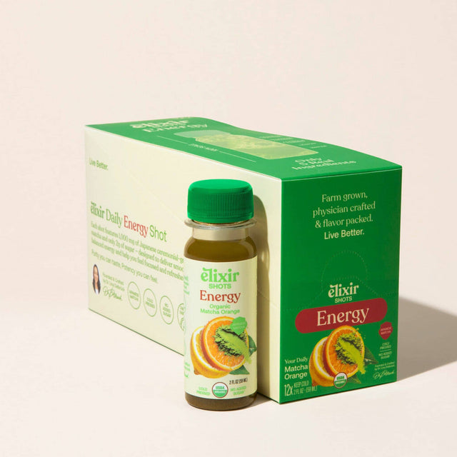 Elixir Shots Wellness Shots Energy