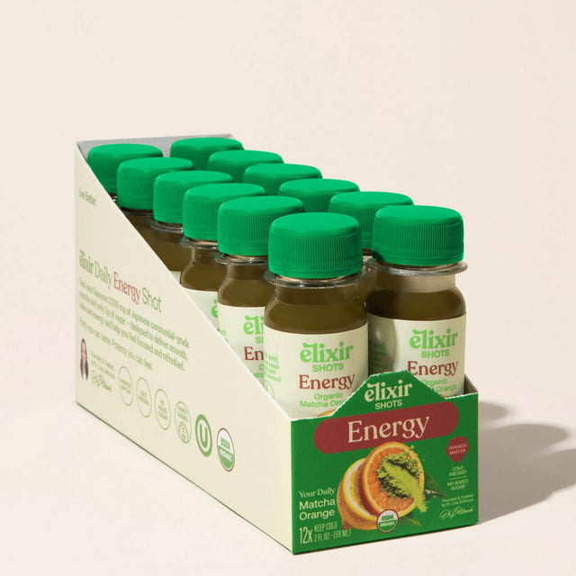 Elixir Shots Wellness Shots Energy