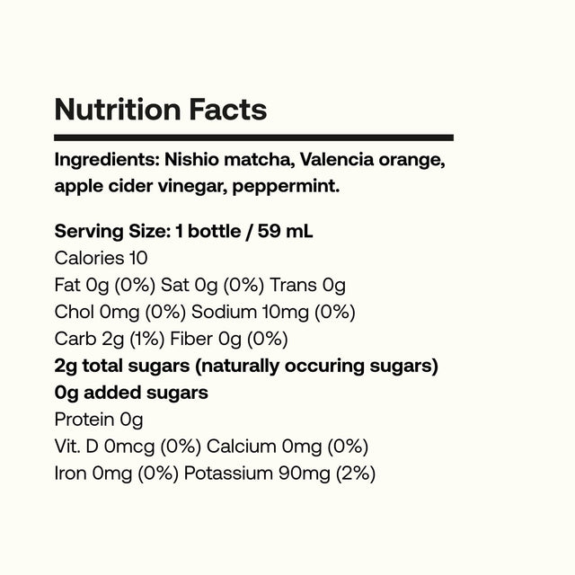 Elixir Shots Wellness Shots Energy
