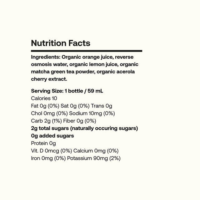 Elixir Shots Wellness Shots Energy