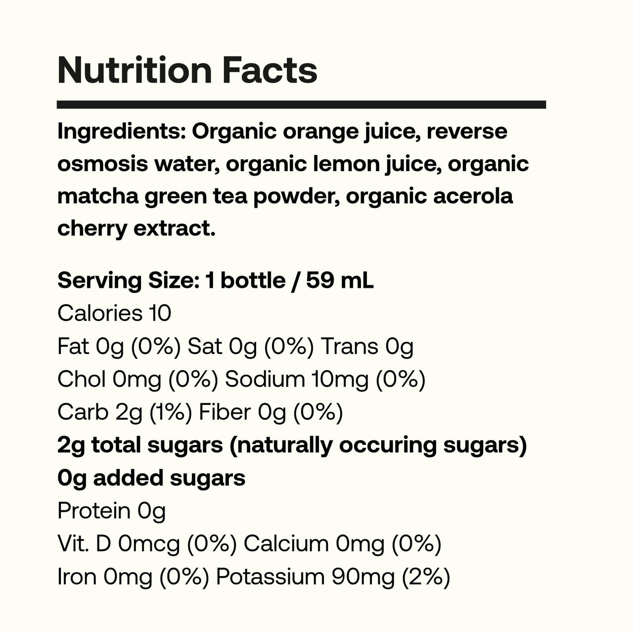 Elixir Shots Wellness Shots Energy
