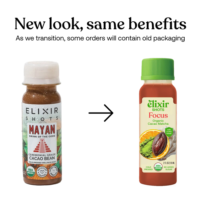Elixir Shots Wellness Shots Focus