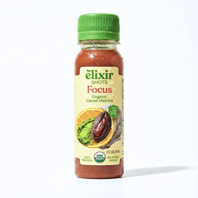 Elixir Shots Wellness Shots Focus
