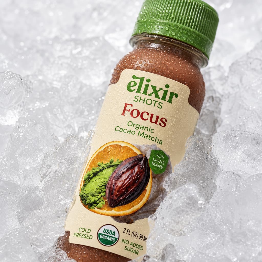 Elixir Shots Wellness Shots Focus