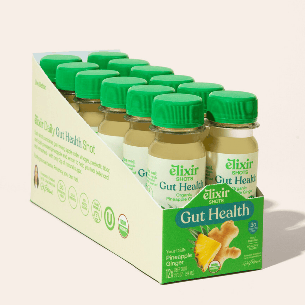 Elixir Shots Wellness Shots Gut Health