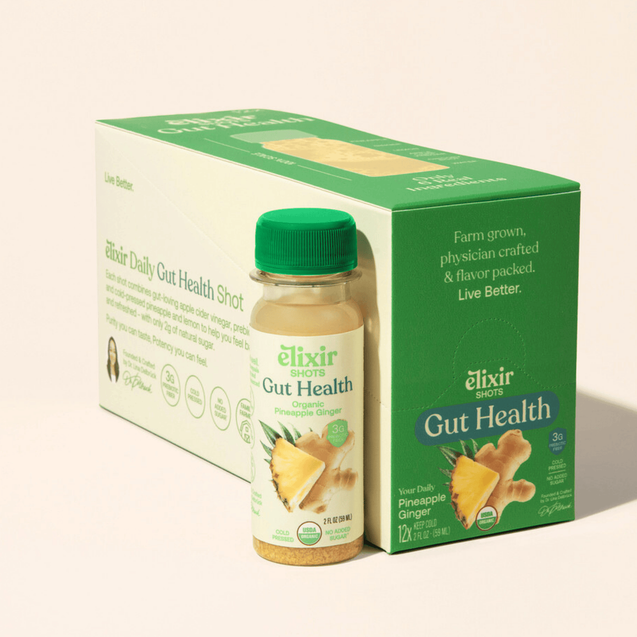 Elixir Shots Wellness Shots Gut Health