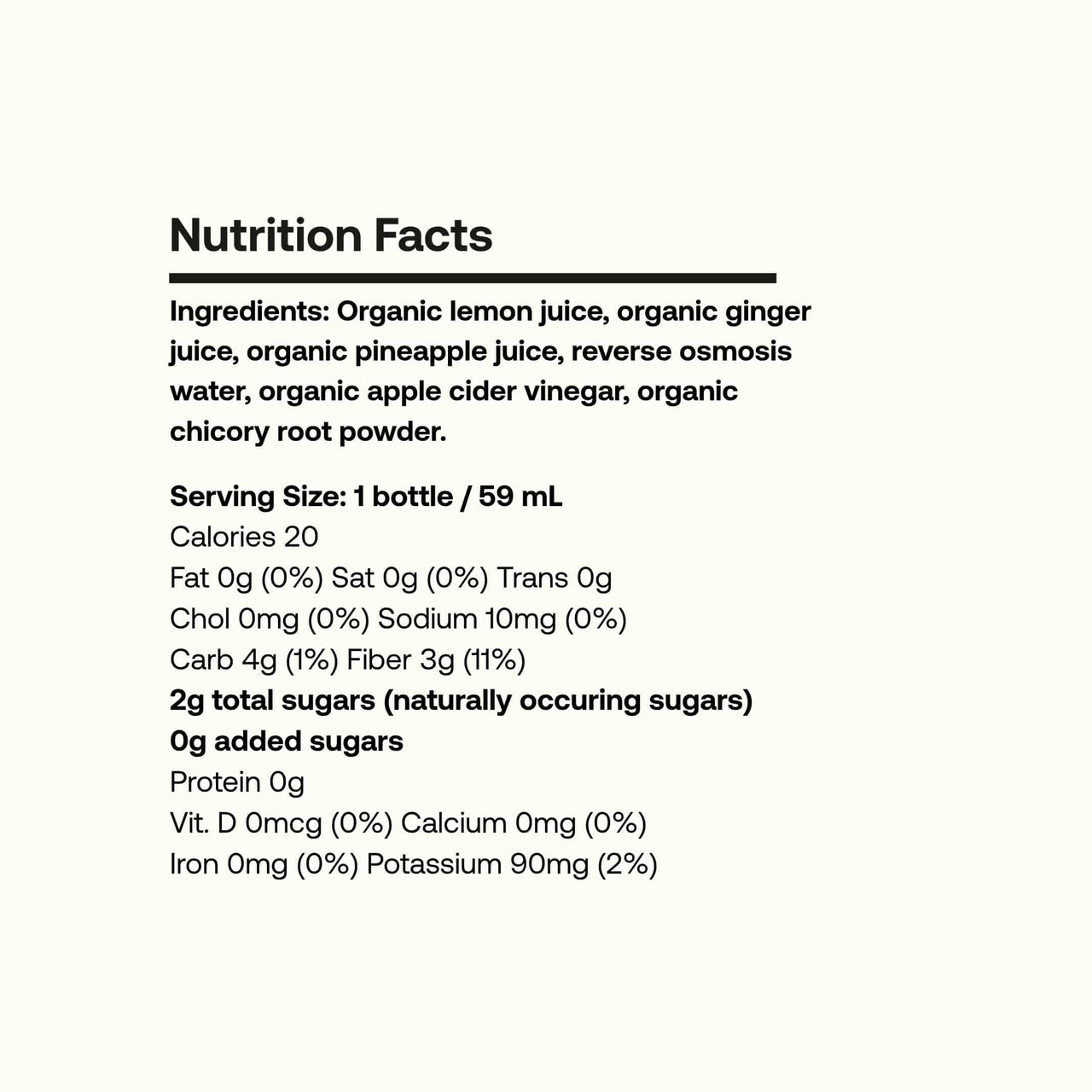 Elixir Shots Wellness Shots Gut Health