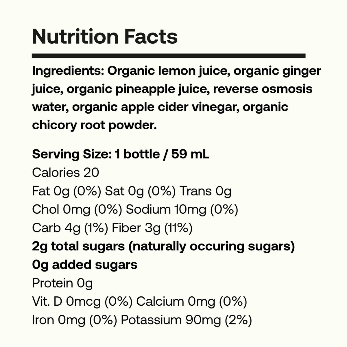 Elixir Shots Wellness Shots Gut Health