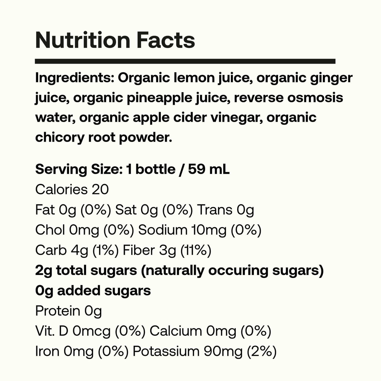 Elixir Shots Wellness Shots Gut Health