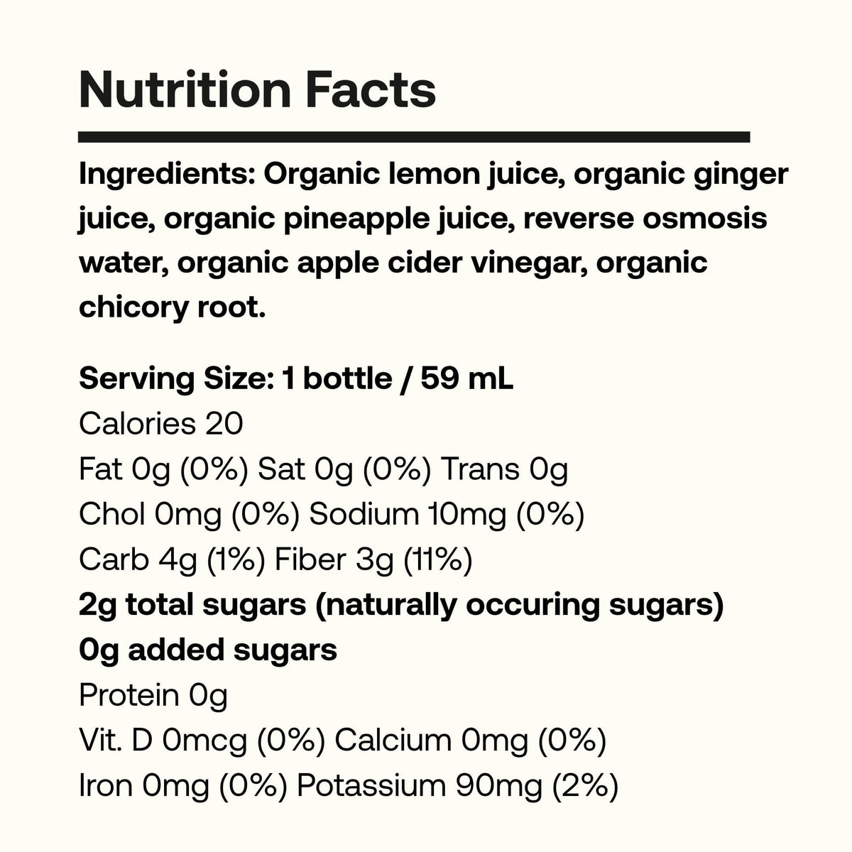Elixir Shots Wellness Shots Gut Health