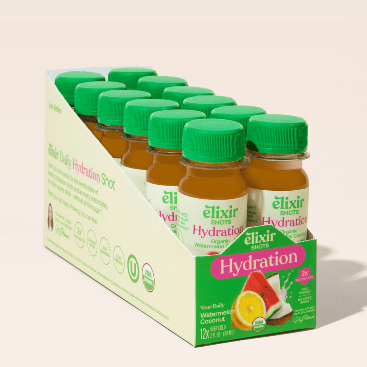 Elixir Shots Wellness Shots Hydration