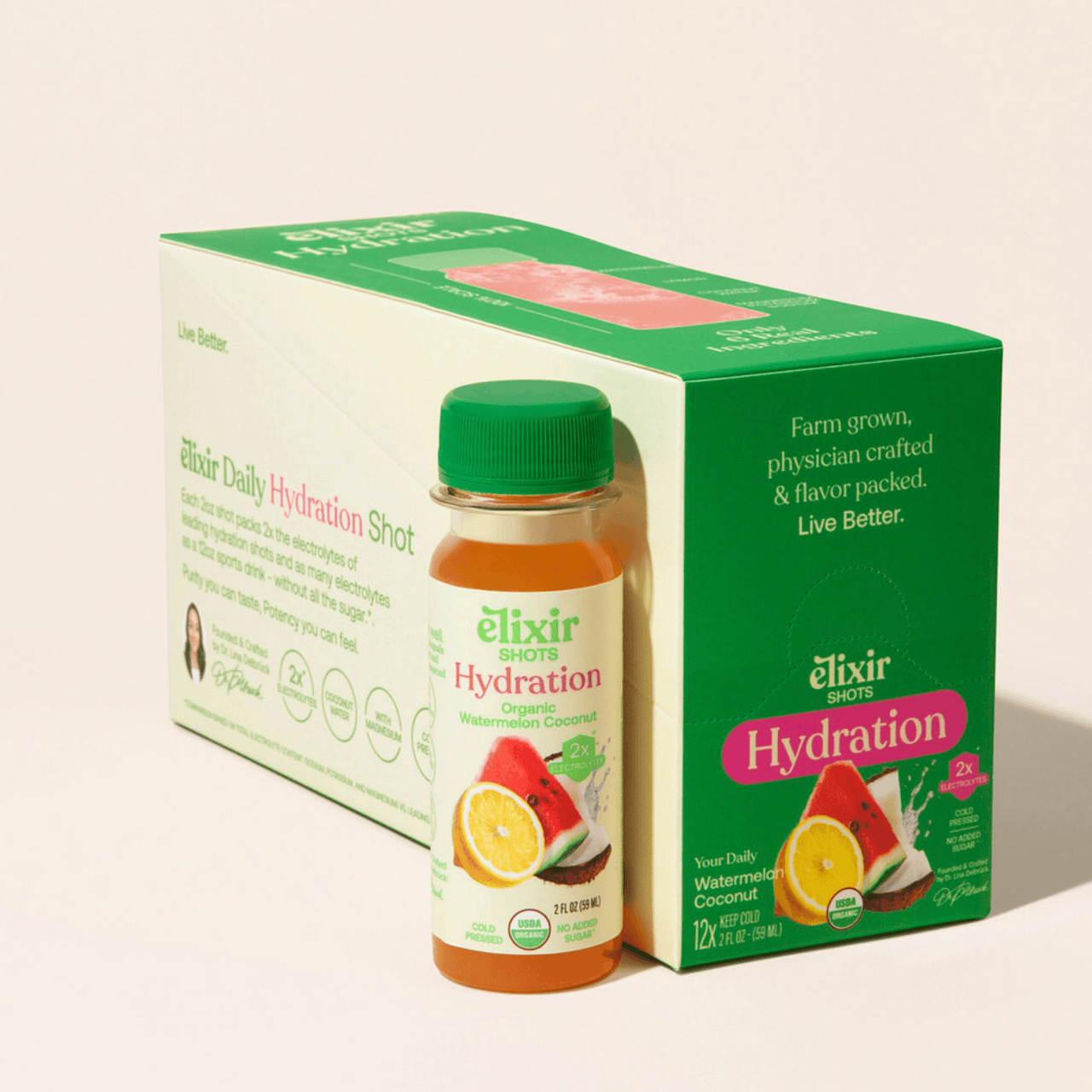 Elixir Shots Wellness Shots Hydration