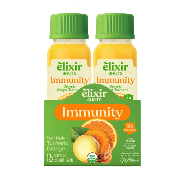 Elixir Shots Wellness Shots Immunity