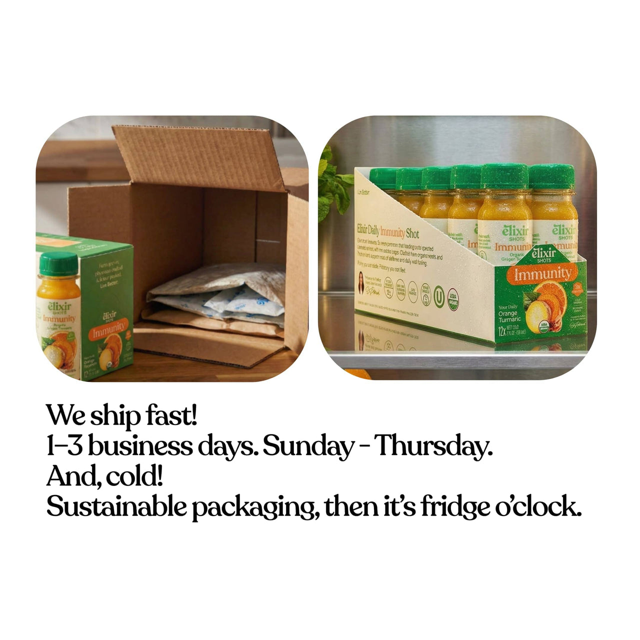 Elixir Shots Wellness Shots Immunity