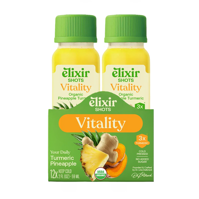 Elixir Shots Wellness Shots Vitality