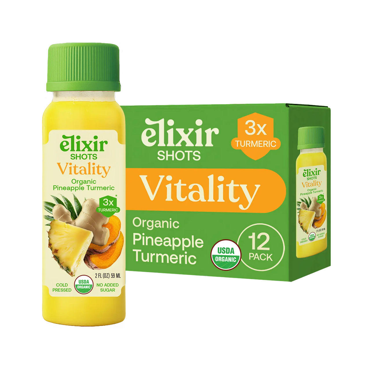 Elixir Shots Wellness Shots Vitality