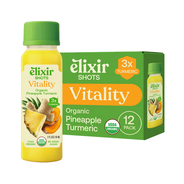 Elixir Shots Wellness Shots Vitality