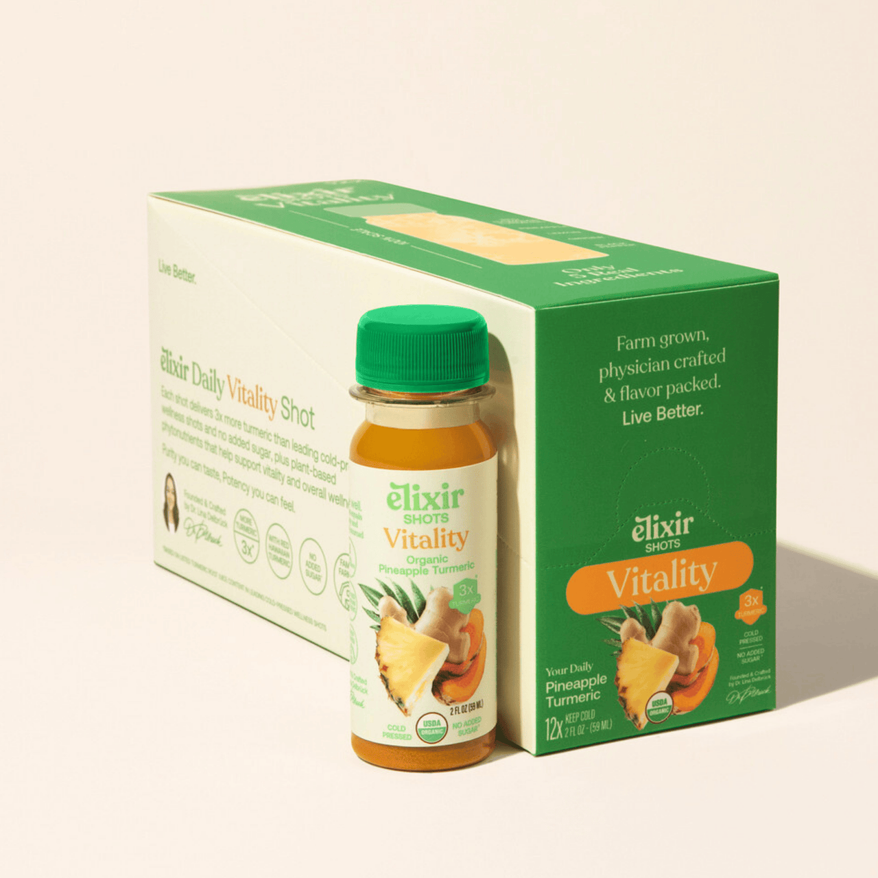 Elixir Shots Wellness Shots Vitality