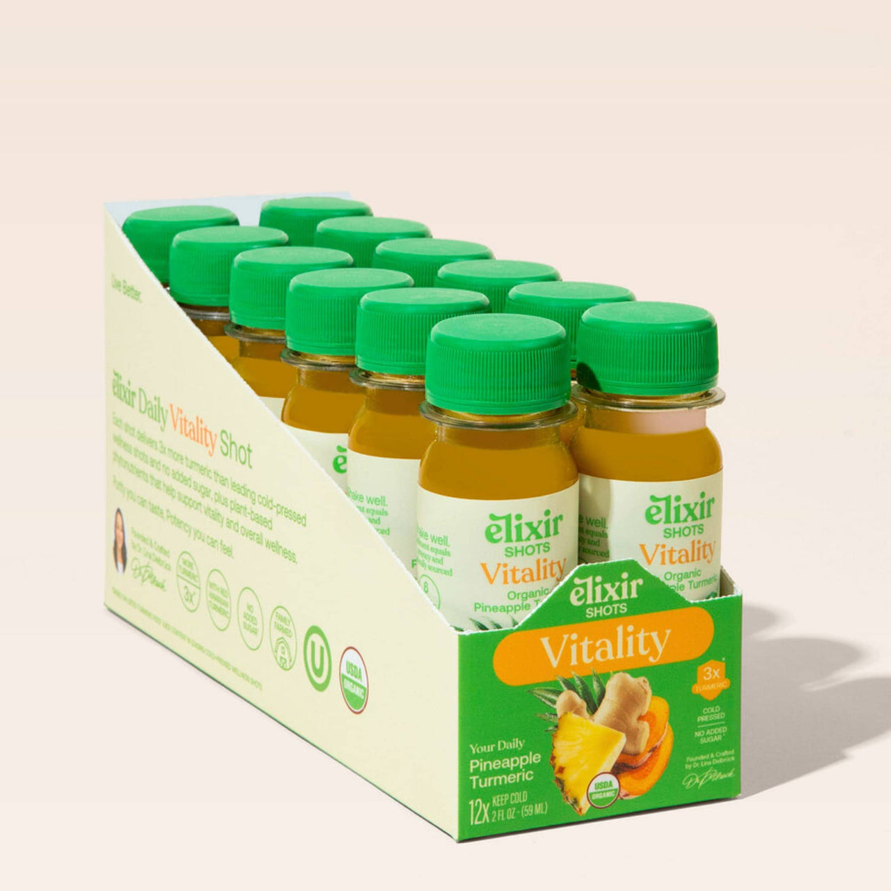 Elixir Shots Wellness Shots Vitality