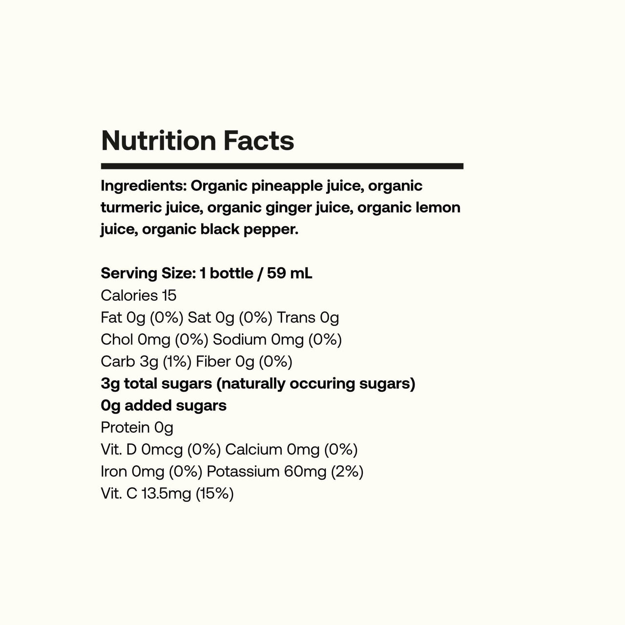 Elixir Shots Wellness Shots Vitality