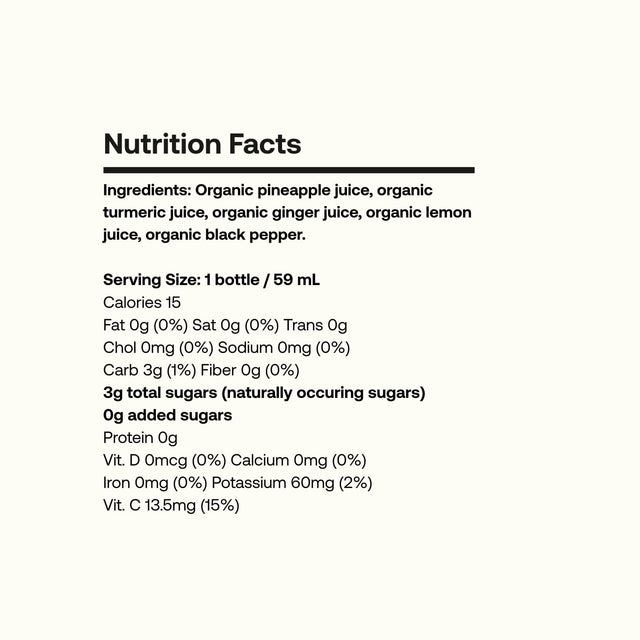 Elixir Shots Wellness Shots Vitality