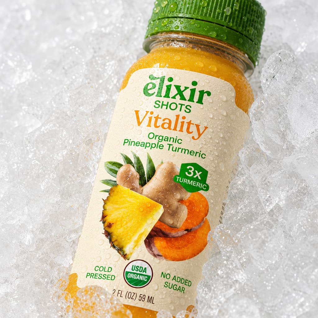 Elixir Shots Wellness Shots Vitality